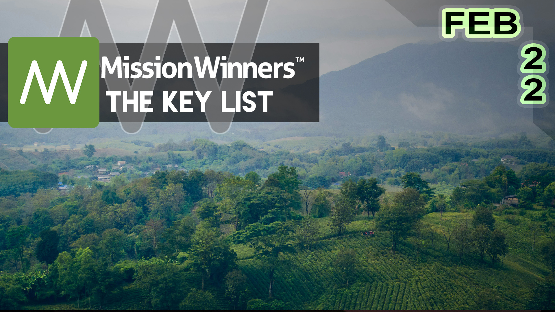 Key List™ Thursday Feb 22 2024 Mission Winners