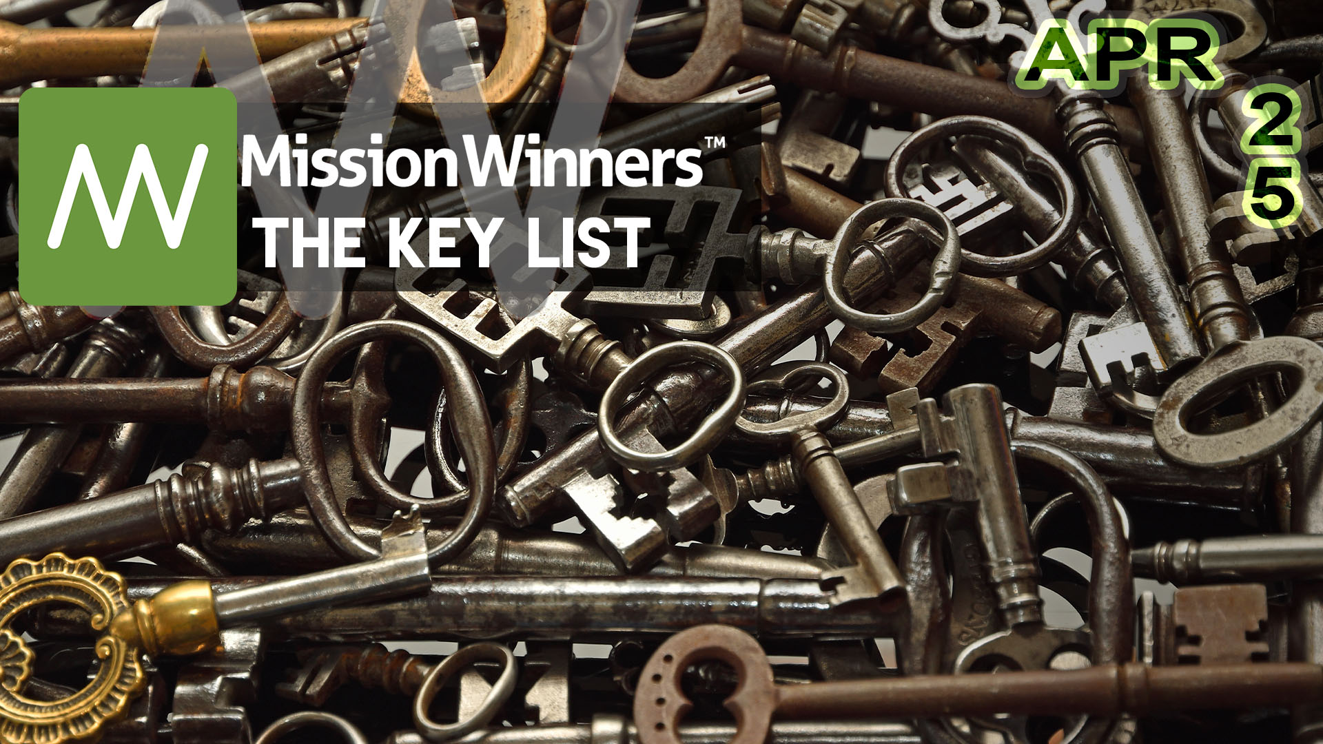 Key List™ Thursday Apr 25 2024 - Mission Winners