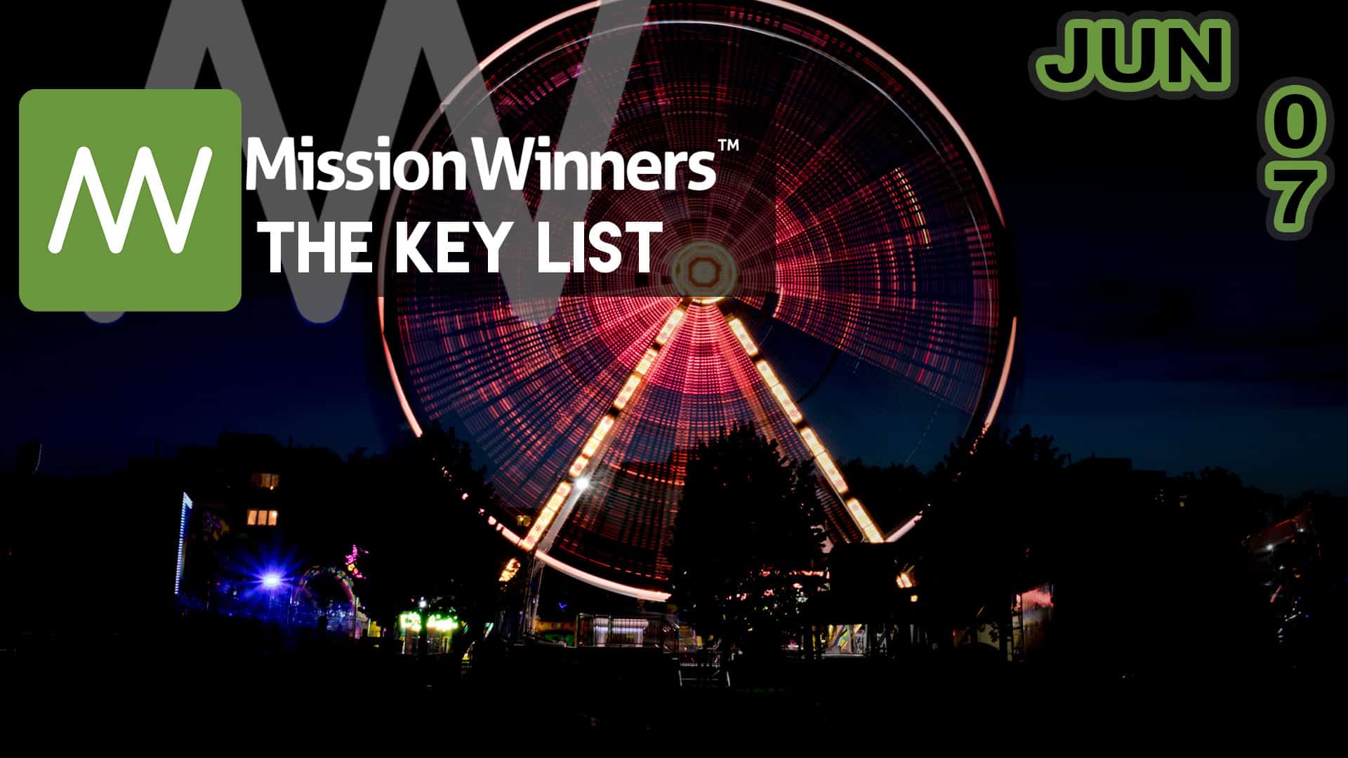 Key List™ Friday Jun 07 2024 - Mission Winners