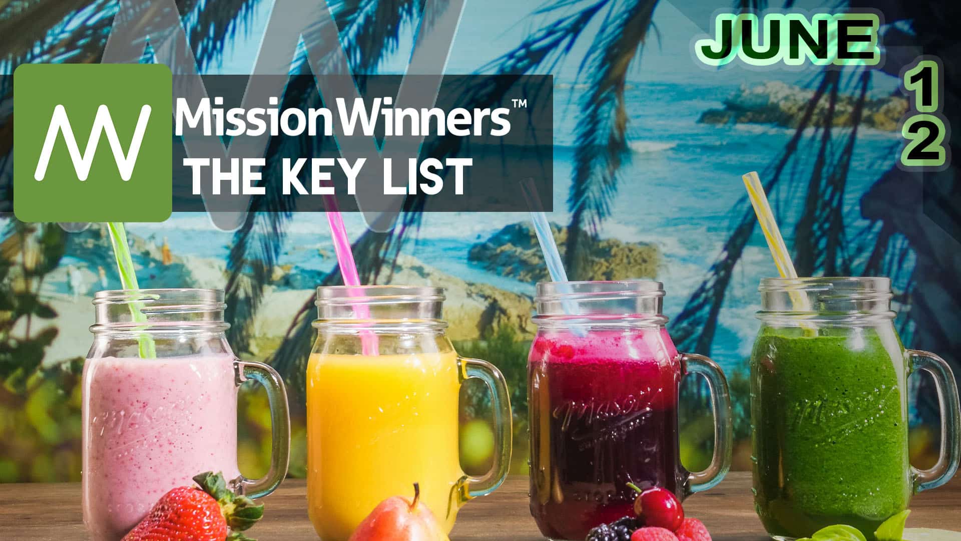 Key List™ Wednesday Jun 12 2024 - Mission Winners