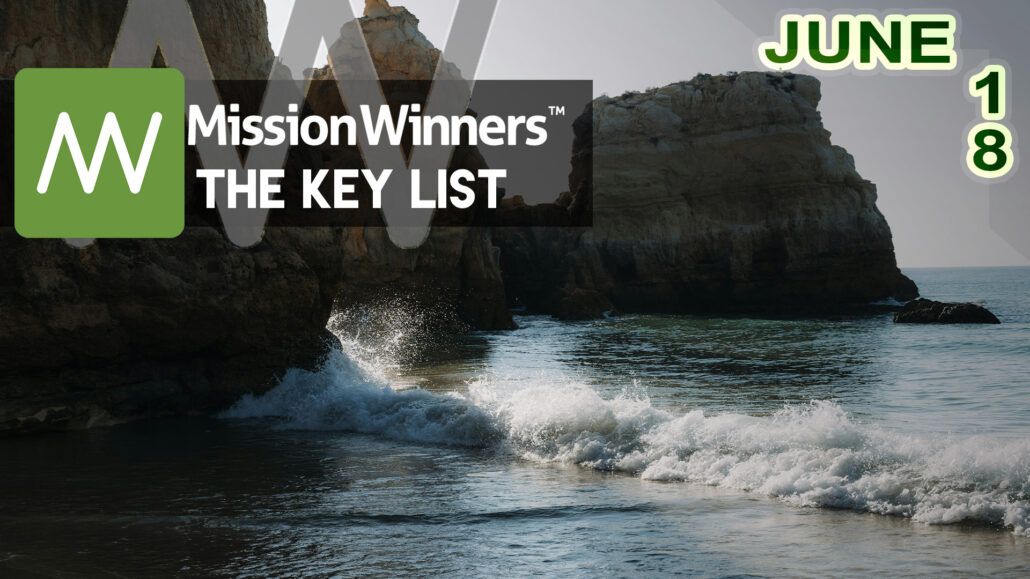 Key List™ Tuesday Jun 18 2024 - Mission Winners